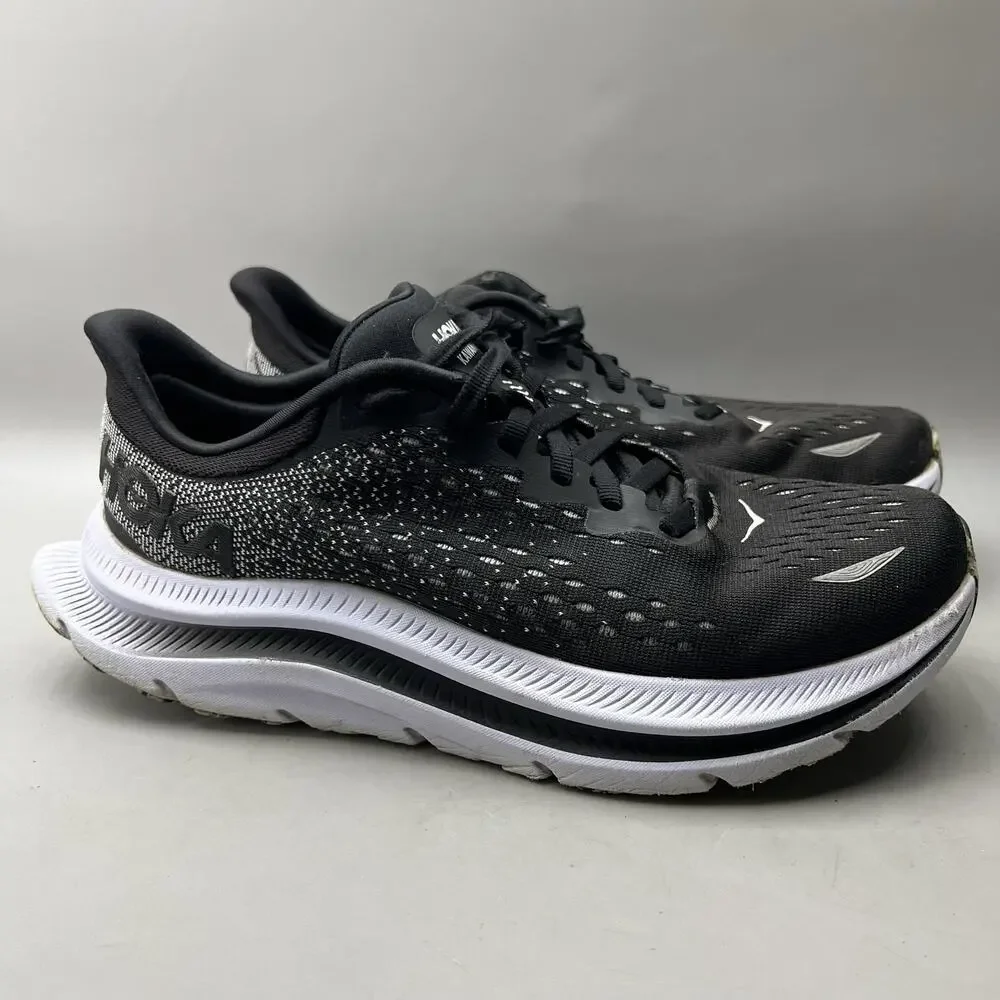 Hoka One One Kawana Running Shoes Women Size 8.5 Black Mesh Comfort Low Sneakers